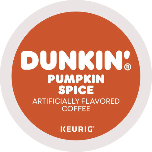 Image of Dunkin'® K-Cup Pods, Pumpkin Spice, 22/box