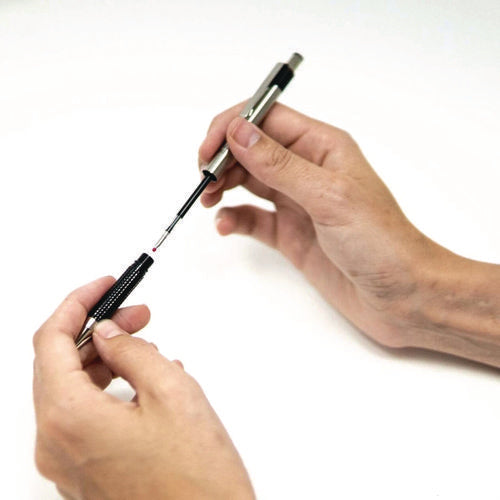 Image of Zebra® G-301 Gel Pen, Retractable, Medium 0.7 Mm, Black Ink, Stainless Steel/black Barrel