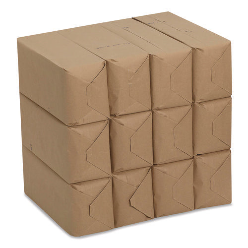 Image of Dixie® Interfold Napkin Refills, 1-Ply, 13 x 8.5, Brown, 900 Napkins/Pack, 12 Packs/Carton