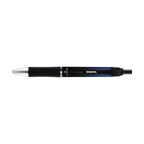 Image of Zebra® Sarasa Dry Gel X1 Gel Pen, Retractable, Medium 0.7 mm, Blue Ink, Blue Barrel, 12/Pack