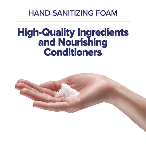 Image of PURELL® Advanced Hand Sanitizer Green Certified Foam Refill, For CS8 Dispensers, 1,200 mL, Fragrance-Free, 2/Carton