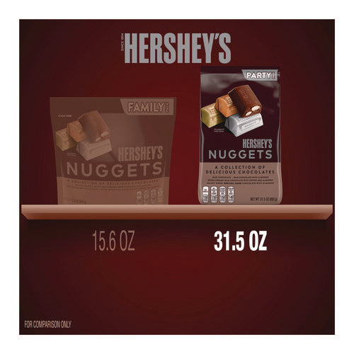 Image of Hershey®'s Nuggets, Party Pack, Assorted, 31.5 oz Bag