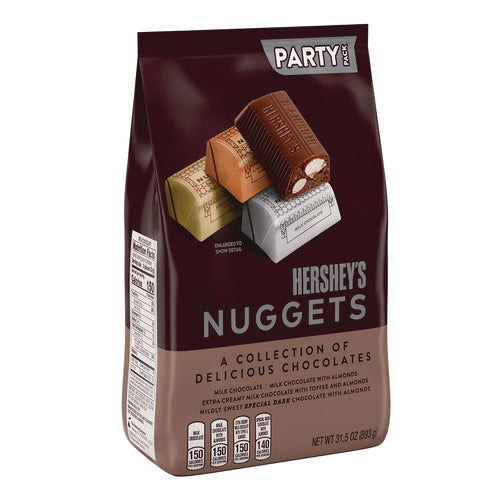 Image of Hershey®'s Nuggets, Party Pack, Assorted, 31.5 oz Bag