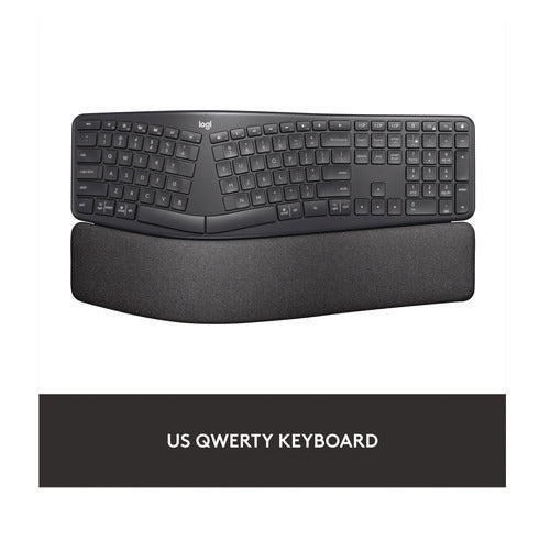 Image of Logitech® ERGO K860 Wireless Keyboard, Graphite