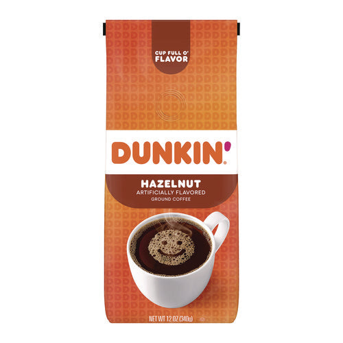 Image of Dunkin'® Hazelnut Coffee, 12 oz Bag