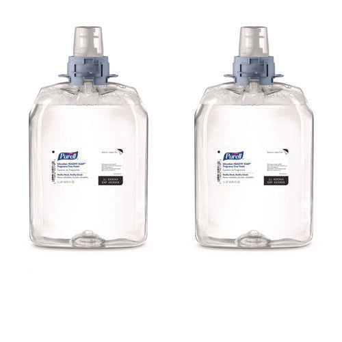 Image of PURELL® Education HEALTHY SOAP Fragrance Free Foam Refill, Unscented, 2,000 mL, 2/Carton