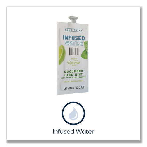 Image of FLAVIA® Cucumber Lime Mint Infused Water Freshpack, 100/Carton