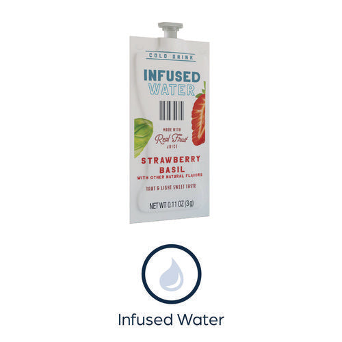 Image of FLAVIA® Strawberry Basil Infused Water Freshpack, 100/Carton