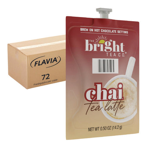 Image of FLAVIA® The Bright Tea Co. Chai Tea Latte Freshpack, 72/Carton