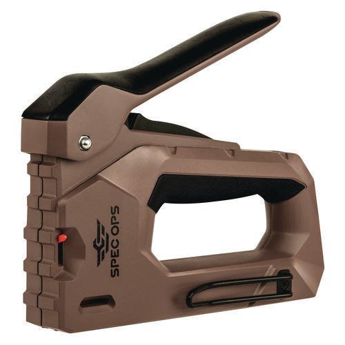 Image of Bostitch® Hi-Start Hand Tacker, T50 Style Staples (0.25" to  0.56") and 18-gauge Brads (0.5" to 0.63")