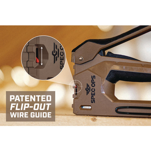 Image of Bostitch® Hi-Start Hand Tacker, T50 Style Staples (0.25" to  0.56") and 18-gauge Brads (0.5" to 0.63")