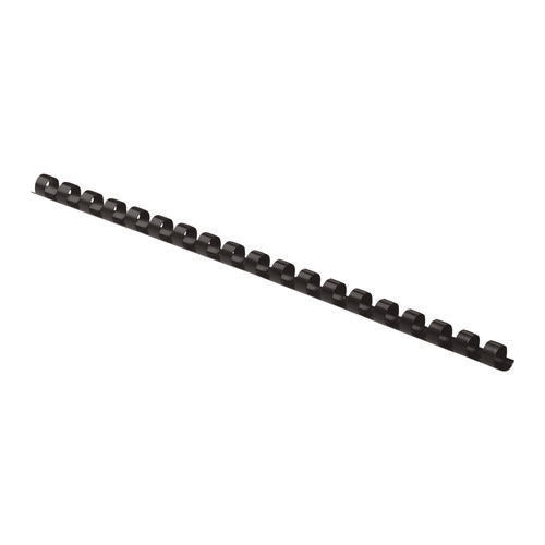 Image of Fellowes® Plastic Comb Bindings, 1/4" Diameter, 20 Sheet Capacity, Navy, 100/Pack