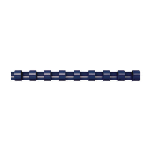 Image of Fellowes® Plastic Comb Bindings, 3/4" Diameter, 150 Sheet Capacity, Navy, 100/pack