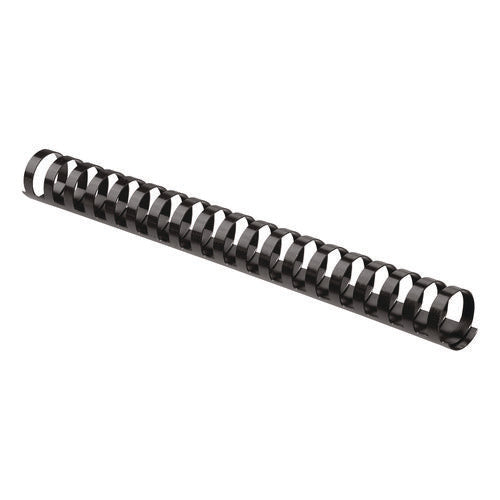 Image of Fellowes® Plastic Comb Bindings, 1" Diameter, 200 Sheet Capacity, Black, 50/Pack