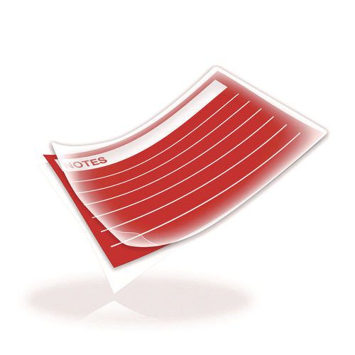 Image of Fellowes® Laminating Pouches, 5 mil, 5.5" x 3.5", Gloss Clear, 100/Pack