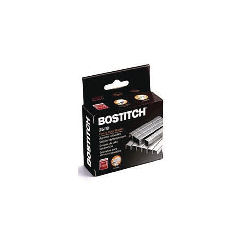 Image of Bostitch® Premium High-Capacity Staples, 0.38" Leg, 0.5" Crown, Steel, 3,000/box