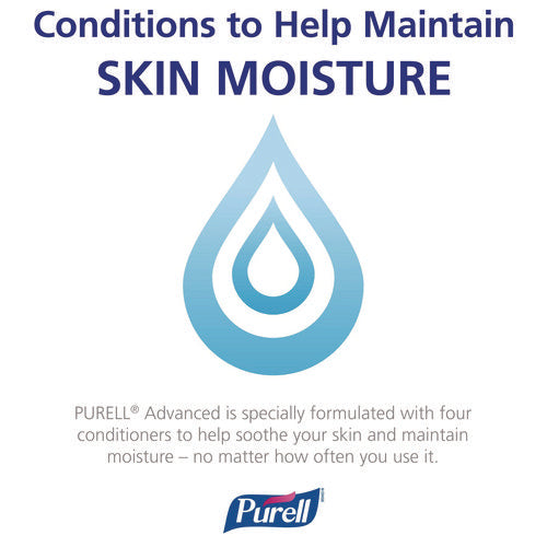 Image of PURELL® Advanced Hand Sanitizer TFX Refill, Gel, 1,200 mL, Unscented