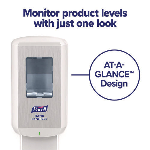 Image of PURELL® Cs8 Hand Sanitizer Dispenser, 1,200 Ml, 5.79 X 3.93 X 15.64, White