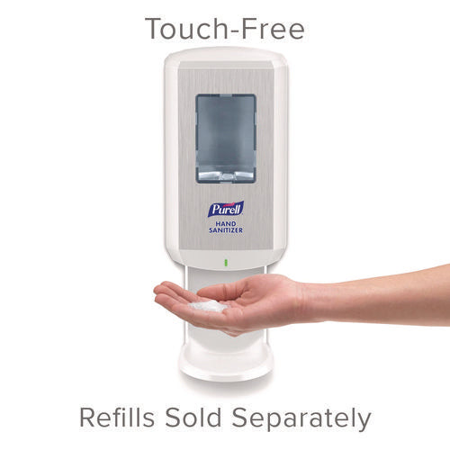 Image of PURELL® Cs8 Hand Sanitizer Dispenser, 1,200 Ml, 5.79 X 3.93 X 15.64, White