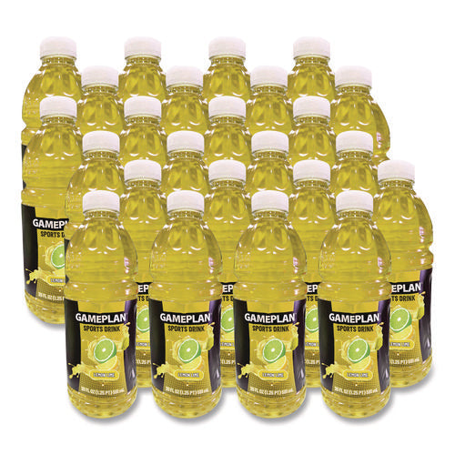 Image of Niagara® Bottling Gameplan Sports Drink, Lemon Lime, 20 oz Bottle, 24/Carton