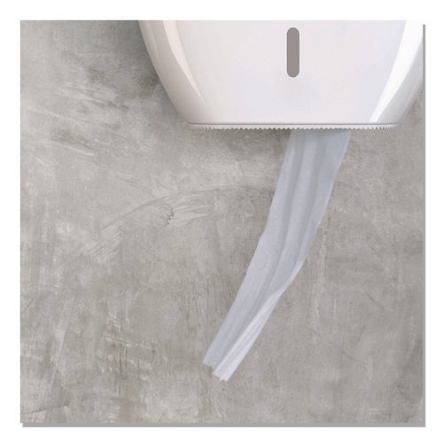 Image of Papernet® HyTech Seas Mini JRT, Septic Safe, 1-Ply, White, 3.3" x 750 ft, 6 Rolls/Carton