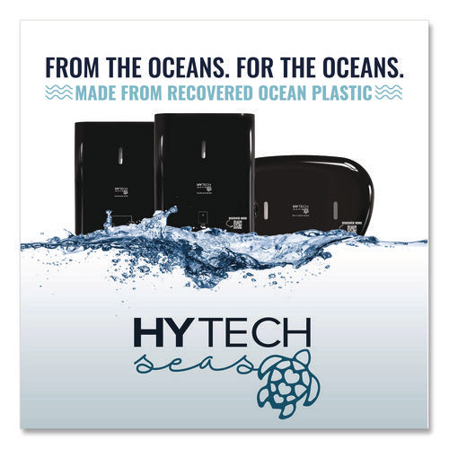 Image of Papernet® Hy Tech Towel Dispenser, Manual, 12.4 x 9.3 x 16.5, Black