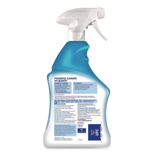 Image of LYSOL® Brand Bathroom Cleaner with Hydrogen Peroxide, Cool Spring Breeze, 32 oz Trigger Spray Bottle, 12/Carton