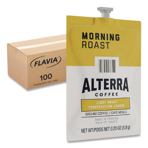 Image of FLAVIA® Alterra Morning Roast Coffee Freshpack, 100/Carton