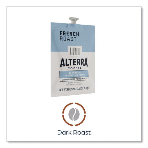 Image of FLAVIA® Alterra French Roast Coffee Freshpack, 100/Carton