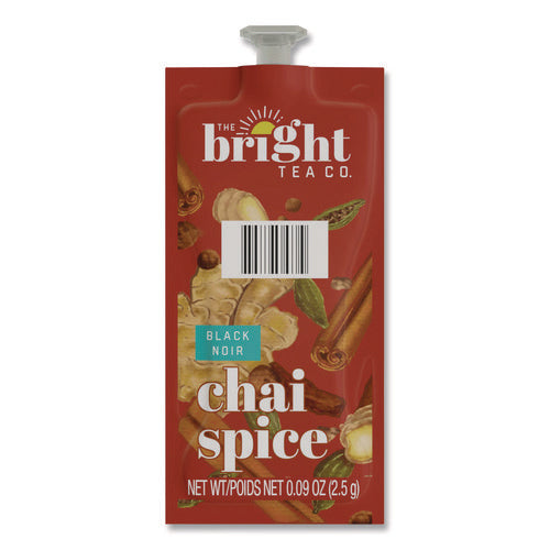 Image of FLAVIA® The Bright Tea Co. Chai Spice Black Tea Freshpack, 100/Carton