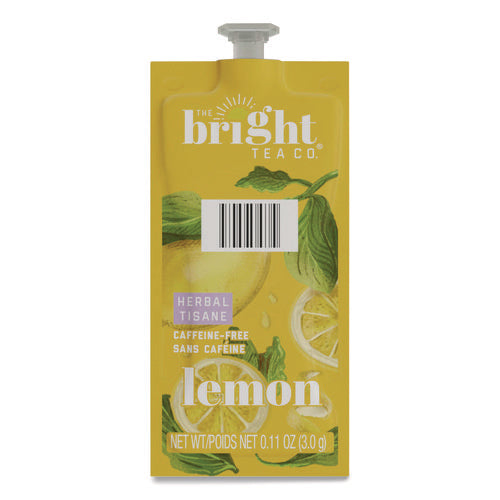 Image of FLAVIA® The Bright Tea Co. Lemon Herbal Tea Freshpack, 100/Carton