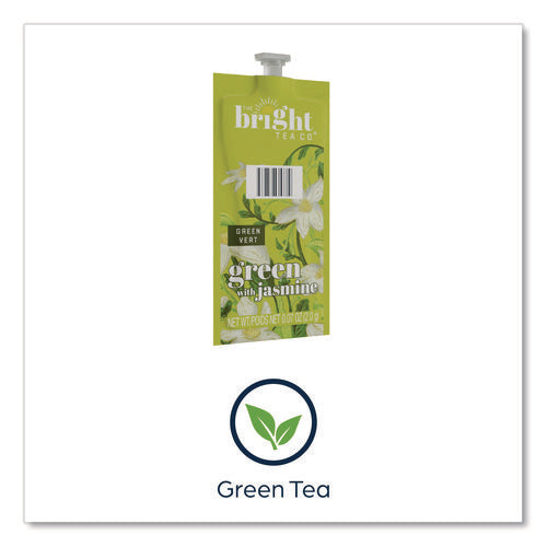 Image of FLAVIA® The Bright Tea Co. Green with Jasmine Tea Freshpack, 100/Carton
