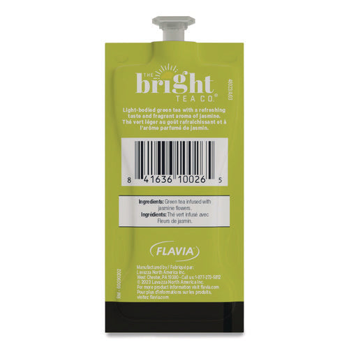 Image of FLAVIA® The Bright Tea Co. Green with Jasmine Tea Freshpack, 100/Carton