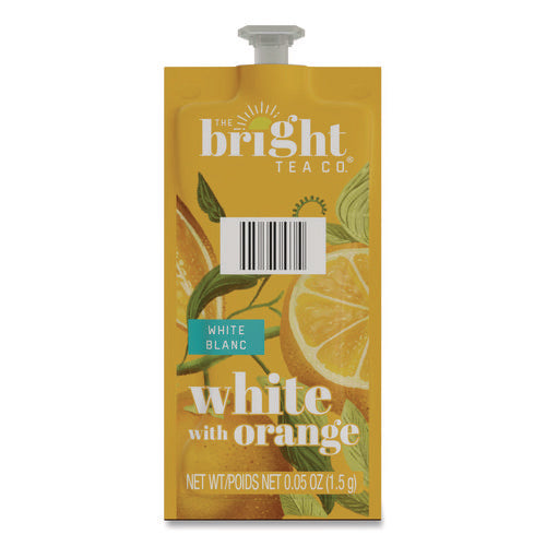 Image of FLAVIA® The Bright Tea Co. White with Orange Tea Freshpack, 100/Carton