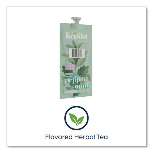 Image of FLAVIA® The Bright Tea Co. Peppermint Herbal Tea Freshpack, 100/Carton