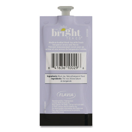 Image of FLAVIA® The Bright Tea Co. Earl Grey Black Tea Freshpack, 100/Carton