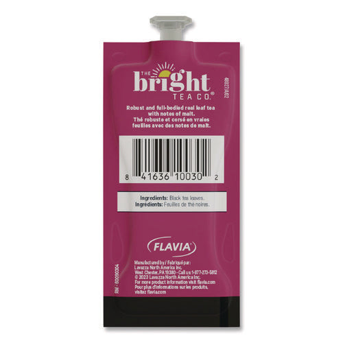 Image of FLAVIA® The Bright Tea Co. English Breakfast Black Tea Freshpack, 100/Carton