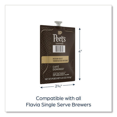Image of FLAVIA® Peet's Coffee Cafe Domingo Freshpack, 76/Carton