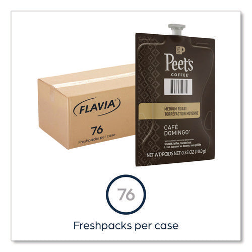 Image of FLAVIA® Peet's Coffee Cafe Domingo Freshpack, 76/Carton