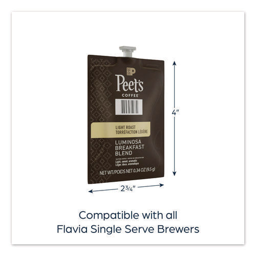 Image of FLAVIA® Peet's Coffee Colombia Luminosa, Breakfast Blend, 76/Carton