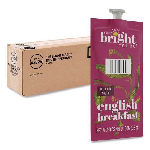 Image of FLAVIA® The Bright Tea Co. English Breakfast Black Tea Freshpack, 40/Carton
