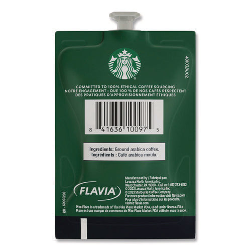Image of FLAVIA® Starbucks Pike Place Roast Coffee Freshpack, 38/Carton