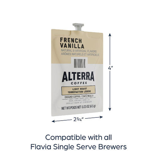 Image of FLAVIA® Alterra French Vanilla Coffee Freshpack, 40/Carton