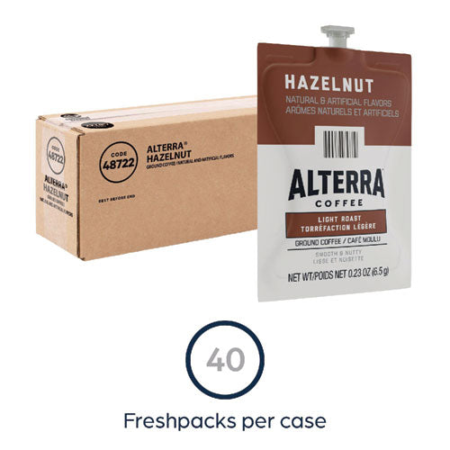 Image of FLAVIA® Alterra Hazelnut Coffee Freshpack, 40/Carton
