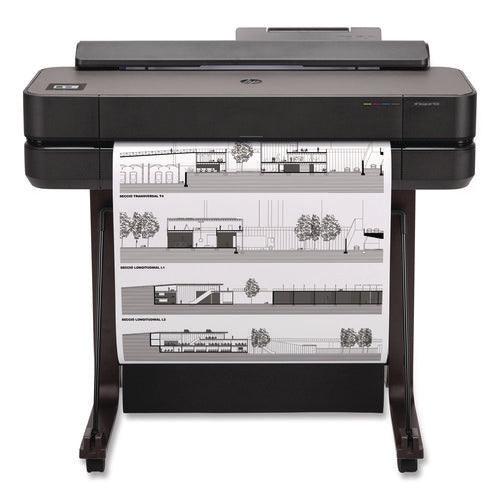 Image of HP DesignJet T650 24" Printer with One-Year Warranty