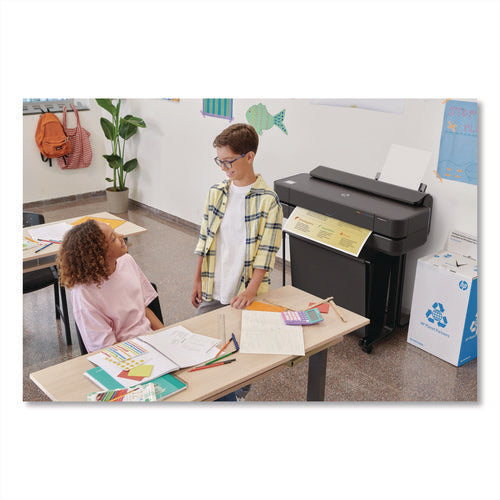 Image of HP DesignJet T250 24" Large-Format Compact Wireless Plotter Printer