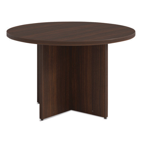 Image of Alera® Alera Seville Round Conference Table, Round, 48" Diameter, Mahogany