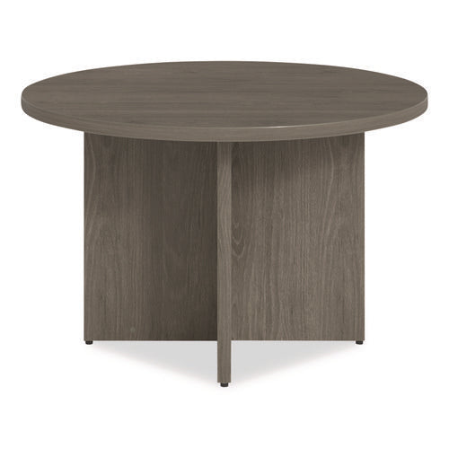 Image of Alera® Alera Seville Round Conference Table, Round, 48" Diameter, Walnut