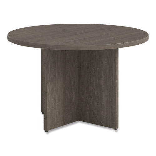 Image of Alera® Alera Seville Round Conference Table, Round, 48" Diameter, Walnut