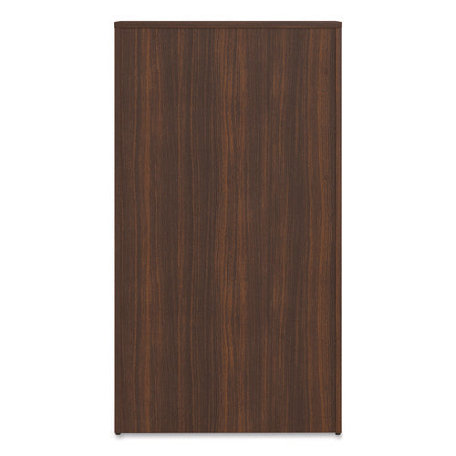 Image of Alera® Alera Seville Bookcase, Five-Shelf, 36w x 14d x 65h, Mahogany
